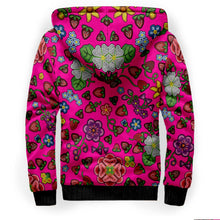 Load image into Gallery viewer, Berry Pop Blush Sherpa Hoodie
