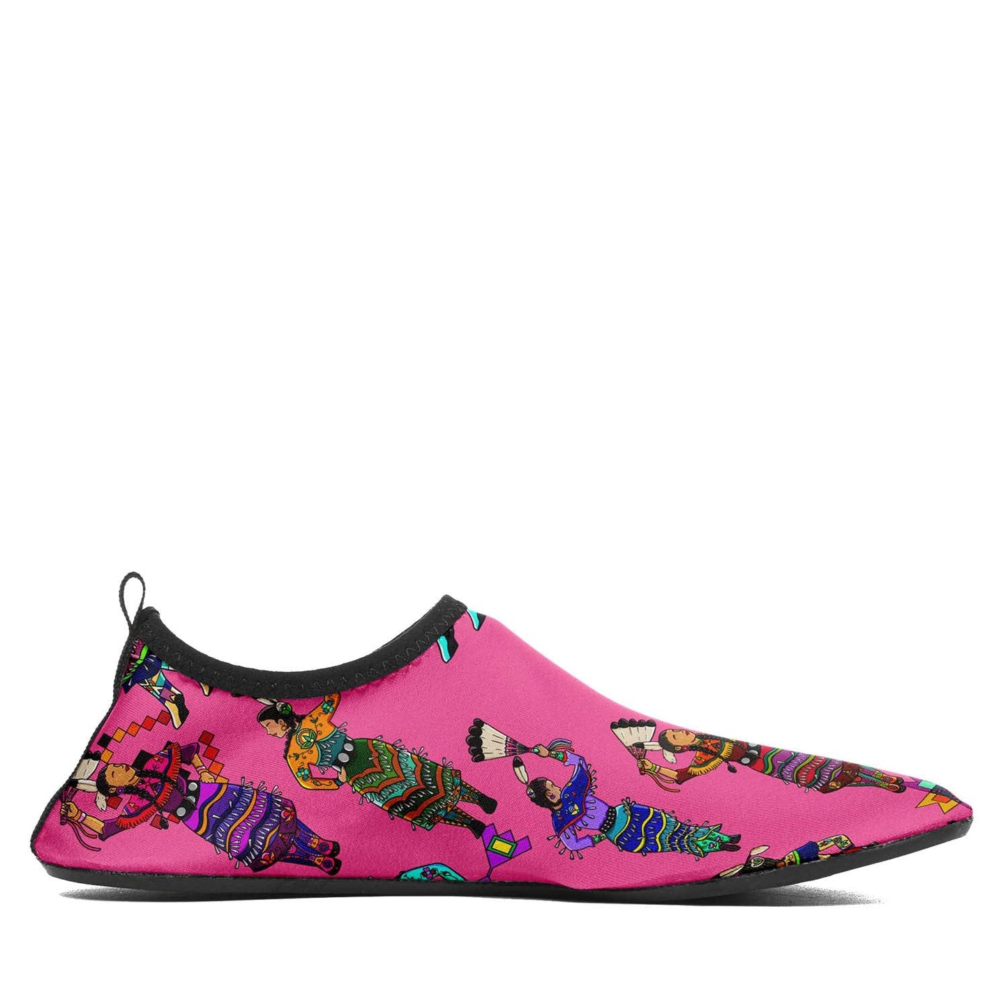 Women's Jingle Dancers Pink Sockamoccs
