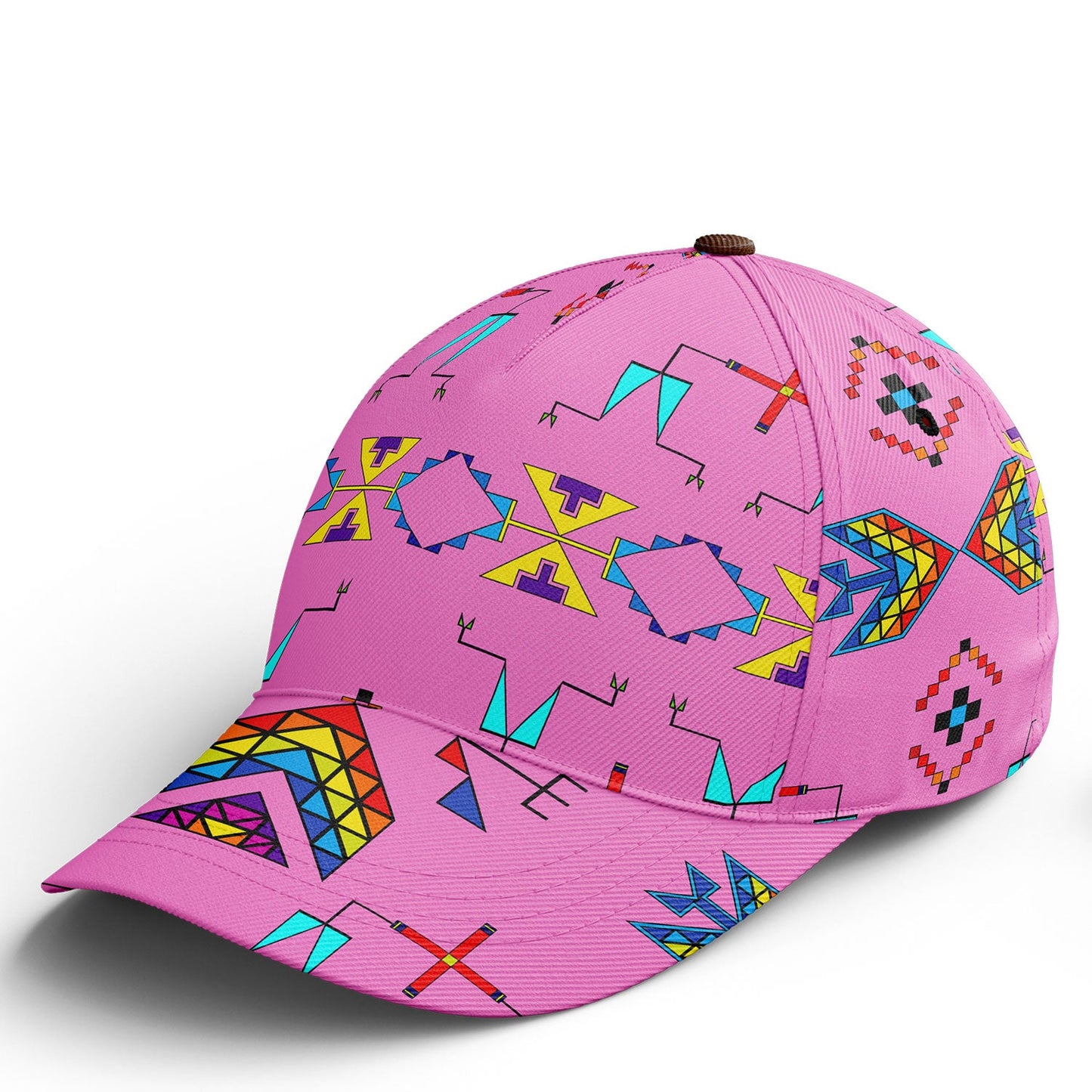 Rainy Chief Rainbow Blush Snapback Hat