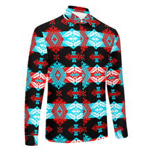 Load image into Gallery viewer, Sovereign Nation Trade Blanket Men&#39;s Long Sleeve Dress Shirt
