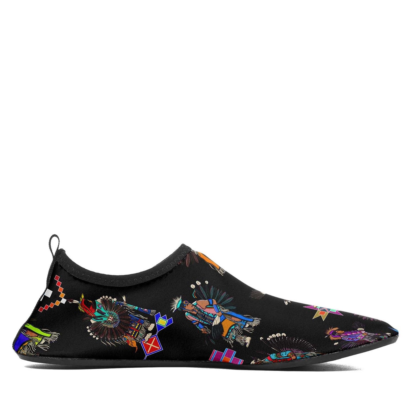 Men's Tradish Dancers Black Sockamoccs