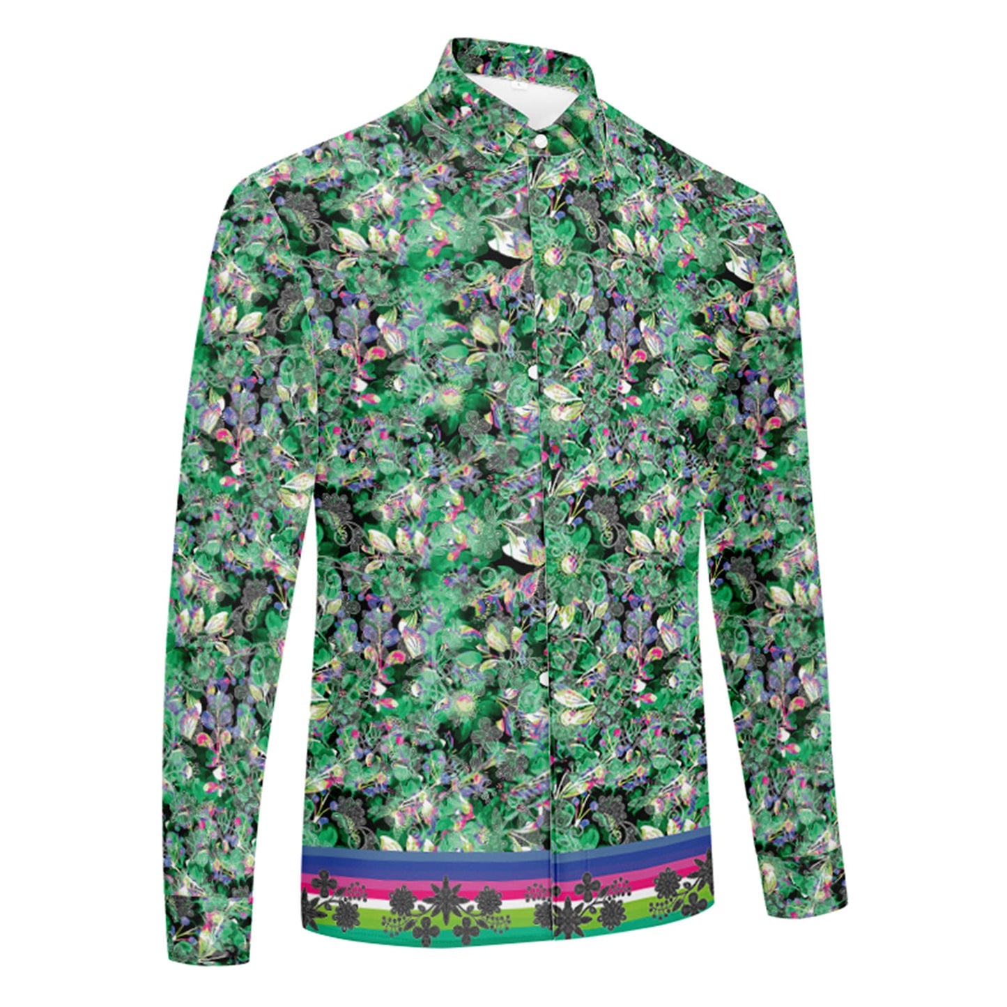 Culture in Nature Green Dress Shirt