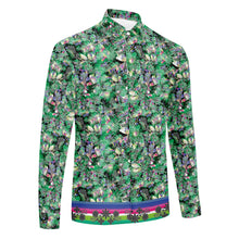 Load image into Gallery viewer, Culture in Nature Green Men&#39;s Long Sleeve Dress Shirt
