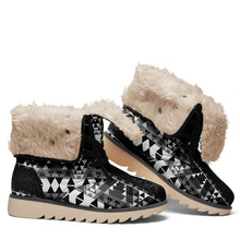 Load image into Gallery viewer, Writing on Stone Black and White Polar Winter Boots
