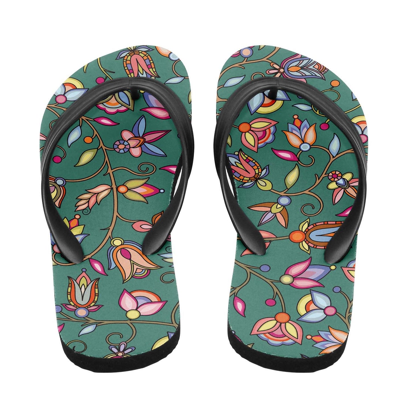 Buffalo Bloom Pond Reflection Flip Flops