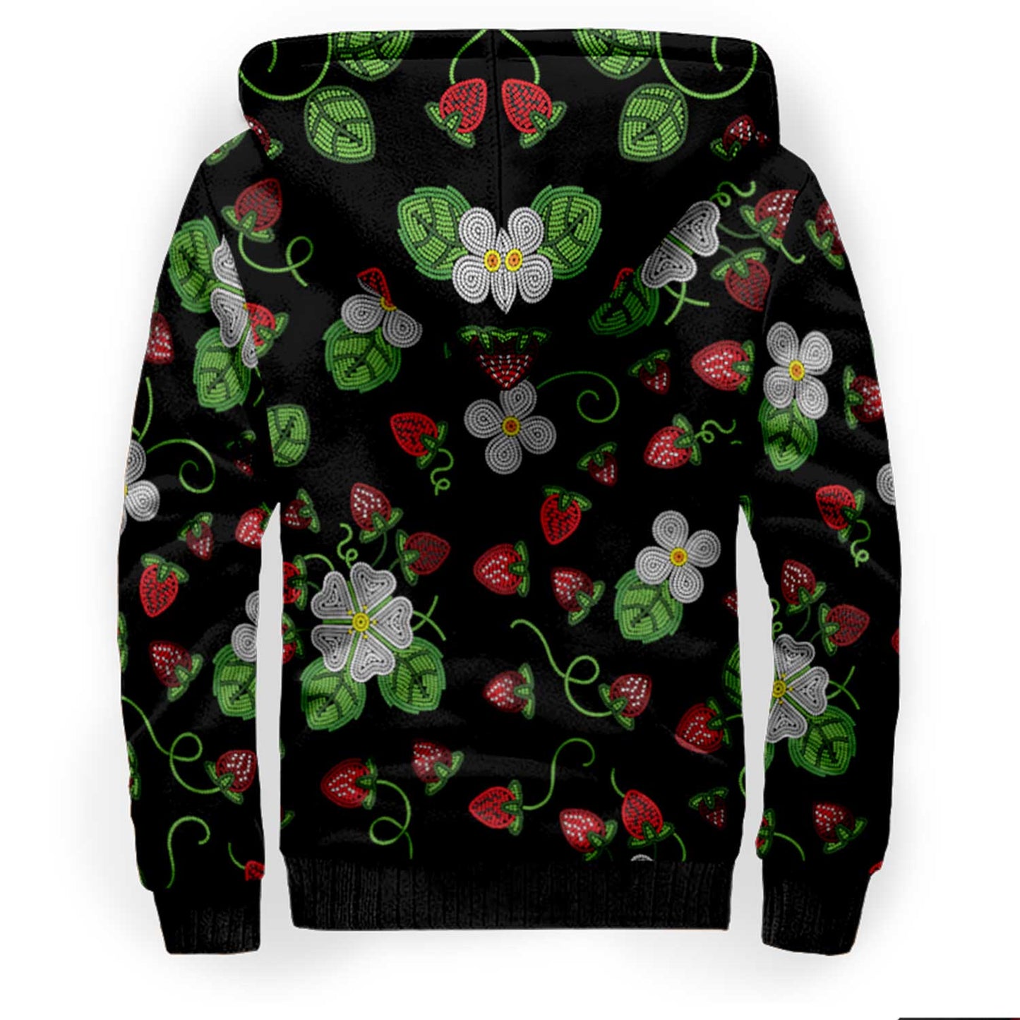 Strawberry Dreams Midnight Sherpa Hoodie