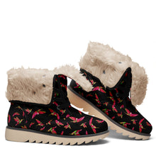 Load image into Gallery viewer, Red Swift Colourful Black Polar Winter Boots
