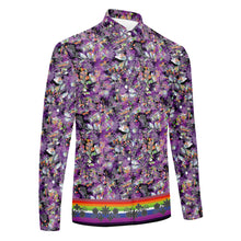 Load image into Gallery viewer, Culture in Nature Purple Men&#39;s Long Sleeve Dress Shirt
