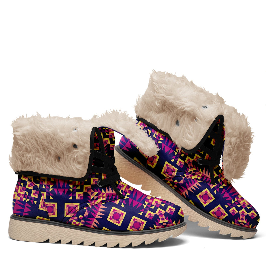 Kaleidoscope Bleu Polar Winter Boots