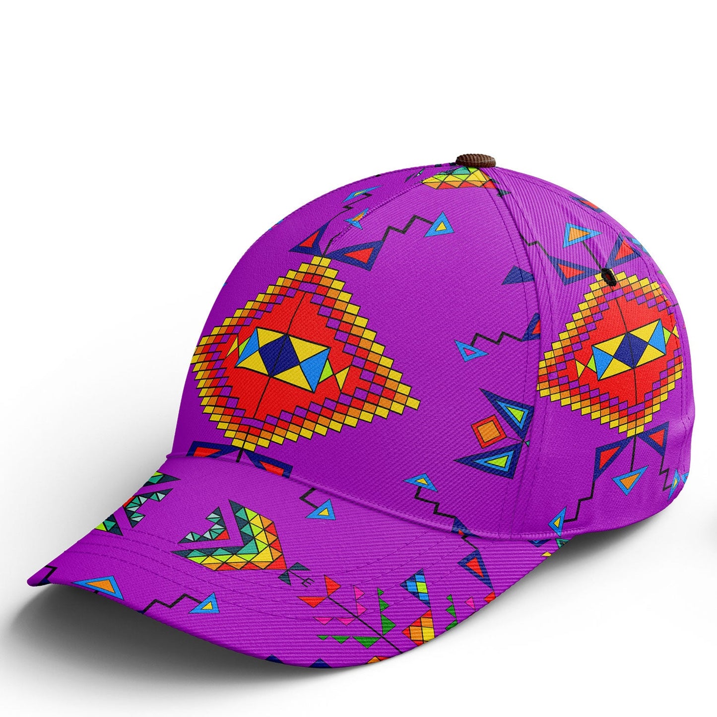 Buffalo Jump Purple Snapback Hat