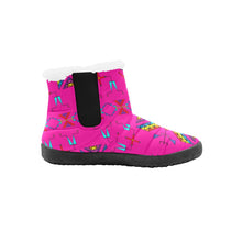 Load image into Gallery viewer, Rainy Chief Rainbow Hot Pink Women&#39;s Padded Winter Boot
