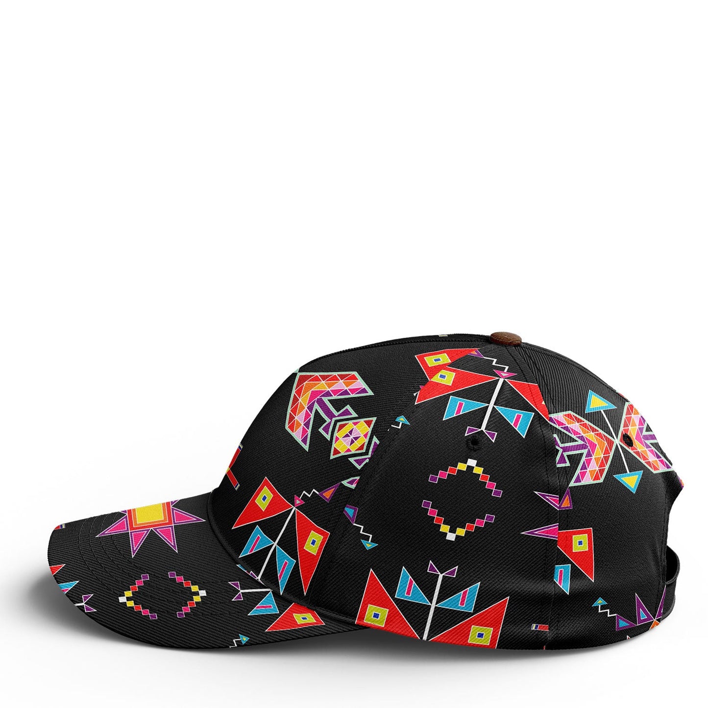 Scattered Generations Black Snapback Hat