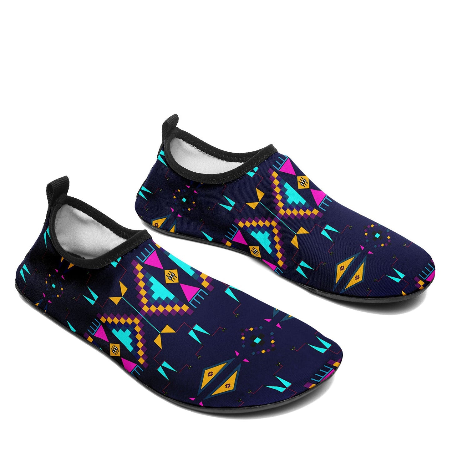 Rite of Passage Prairie Night Kid's Sockamoccs Slip On Shoes