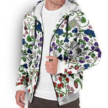 Load image into Gallery viewer, Grandmother Stories White Sherpa Hoodie
