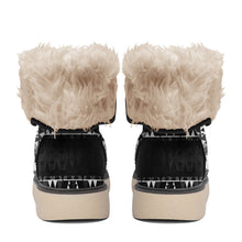 Load image into Gallery viewer, Writing on Stone Black and White Polar Winter Boots
