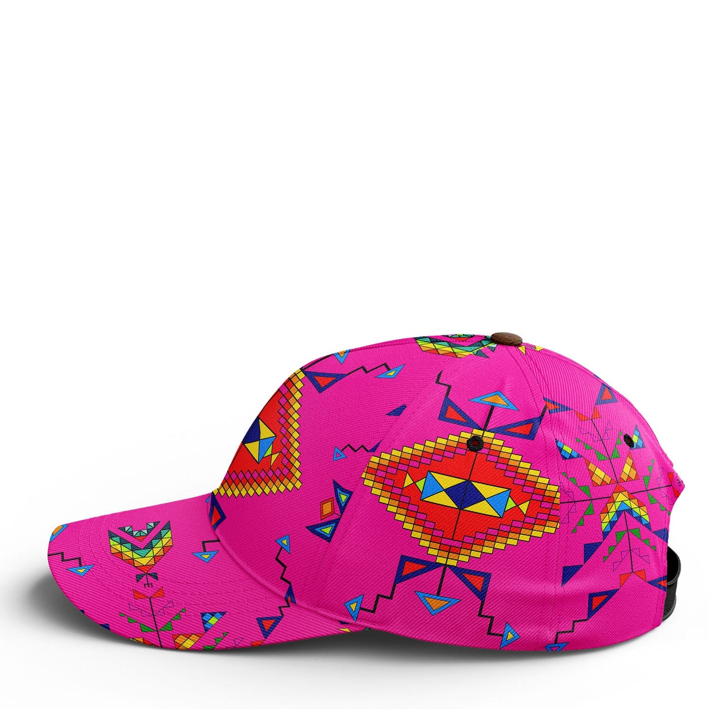 Buffalo Jump Pink Snapback Hat