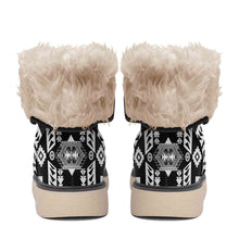 Load image into Gallery viewer, Chiefs Mountain Black and White Polar Winter Boots
