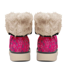 Load image into Gallery viewer, Berry Picking Pink Polar Winter Boots
