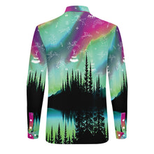 Load image into Gallery viewer, Aurora Medicine Animals 2 Men&#39;s Long Sleeve Dress Shirt
