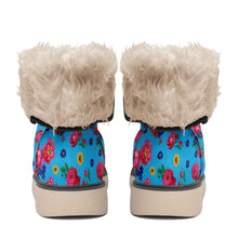 Load image into Gallery viewer, Kokum Ceremony Turquoise Polar Winter Boots
