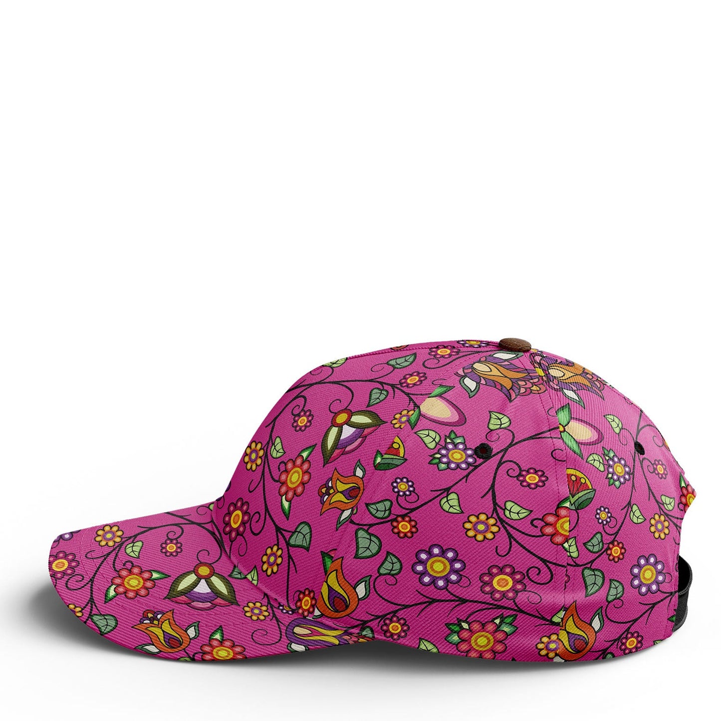 Heartbeat Petals Pink Snapback Hat