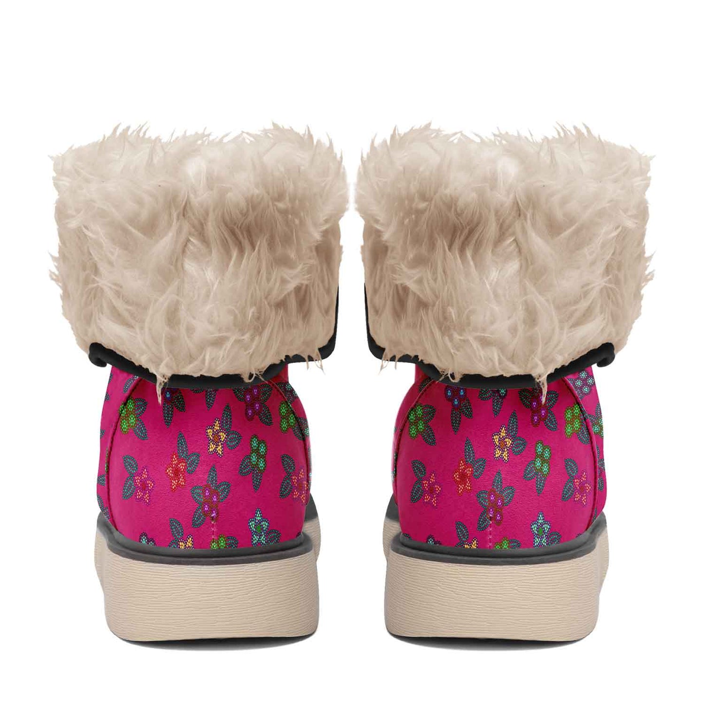 Berry Flowers Polar Winter Boots