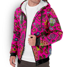 Load image into Gallery viewer, Berry Pop Blush Sherpa Hoodie
