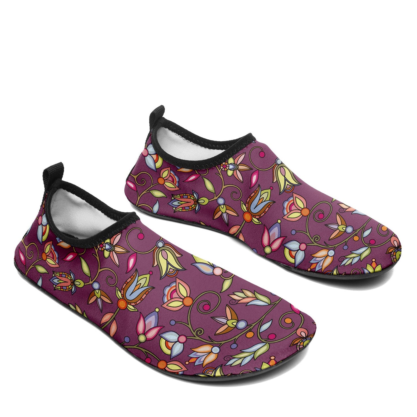 Buffalo Bloom Berry Bush Kid's Sockamoccs Slip On Shoes