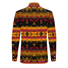 Load image into Gallery viewer, Between the Sierra Mountains Men&#39;s Long Sleeve Dress Shirt
