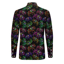 Load image into Gallery viewer, Floral Buffalo Men&#39;s Long Sleeve Dress Shirt
