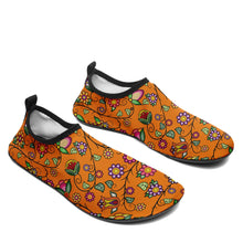 Load image into Gallery viewer, Heartbeat Petals ECM Orange Sockamoccs
