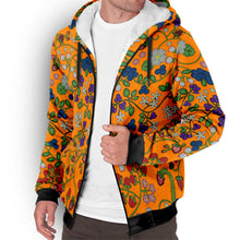 Load image into Gallery viewer, Grandmother Stories Carrot Sherpa Hoodie
