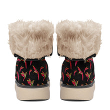 Load image into Gallery viewer, Red Swift Colourful Black Polar Winter Boots
