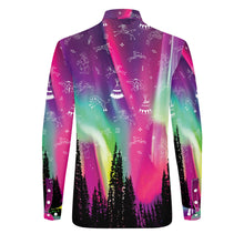 Load image into Gallery viewer, Aurora Medicine Animals 3 Men&#39;s Long Sleeve Dress Shirt
