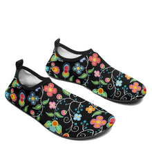 Load image into Gallery viewer, Floral Bounty Black Sockamoccs
