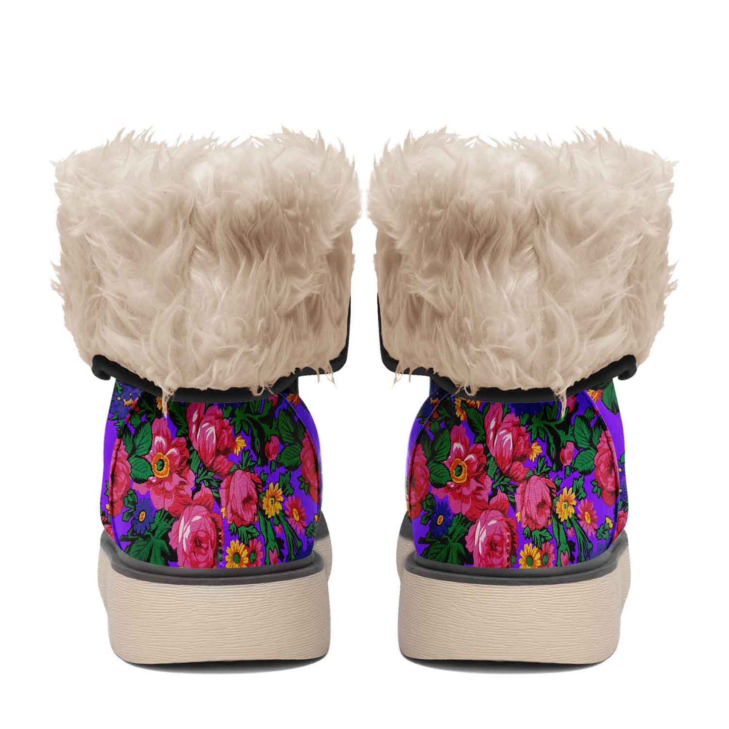 Kokum's Revenge Lilac Polar Winter Boots