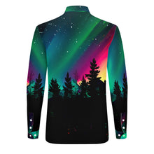 Load image into Gallery viewer, Aurora Medicine Animal 4 Men&#39;s Long Sleeve Dress Shirt
