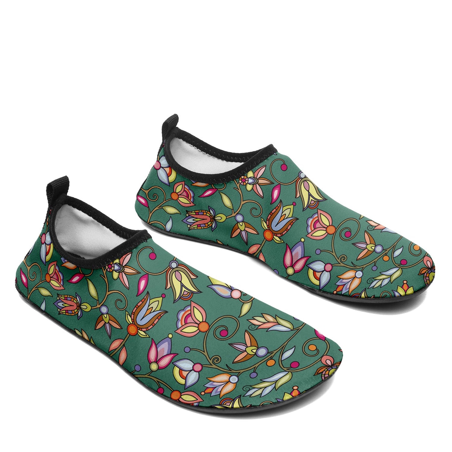 Buffalo Bloom Pond Reflection Kid's Sockamoccs Slip On Shoes