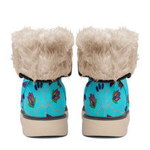 Load image into Gallery viewer, Spring Blossoms on Sky Polar Winter Boots
