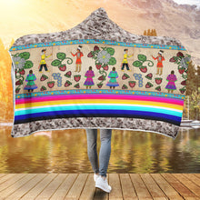 Load image into Gallery viewer, Love Stories Hooded Blanket
