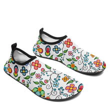 Load image into Gallery viewer, Floral Bounty White Sockamoccs
