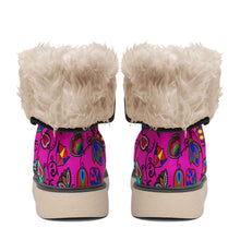 Load image into Gallery viewer, Indigenous Paisley Polar Winter Boots
