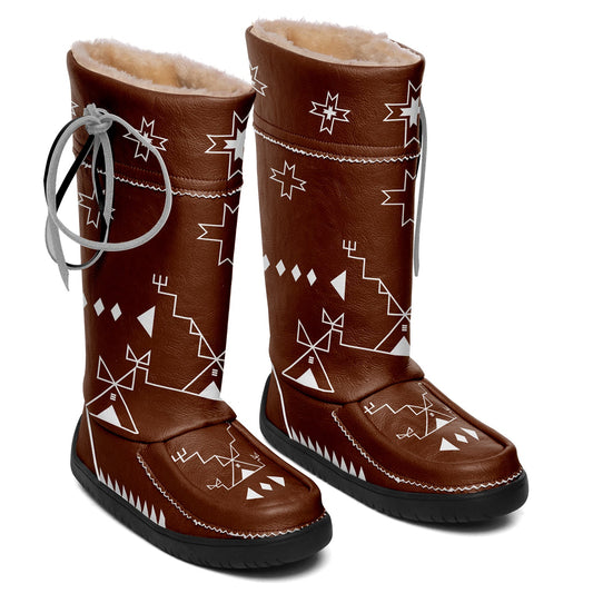 Sky Stories Real Leather MoccaLux