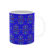 Load image into Gallery viewer, Dakota Damask Blue Mug
