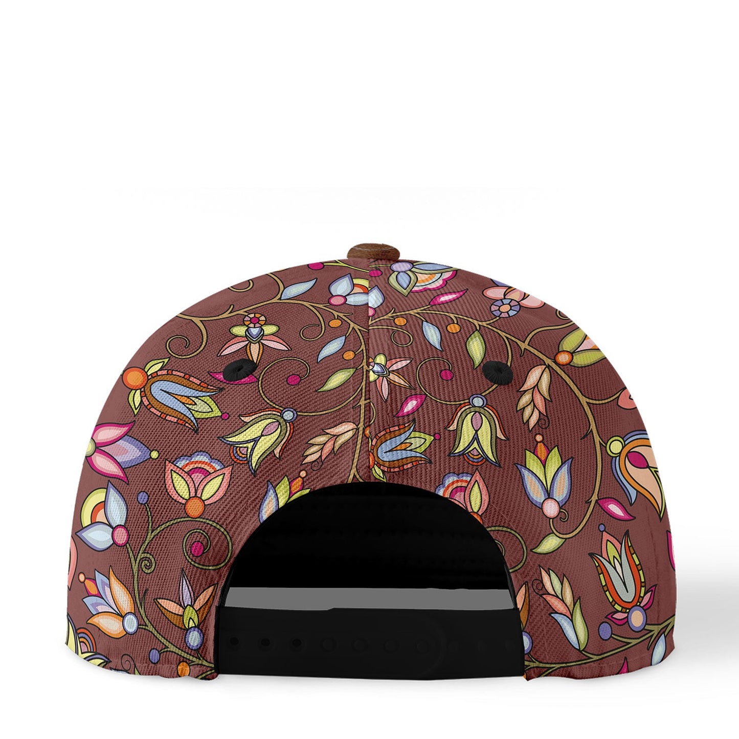 Buffalo Bloom Clay Snapback Hat