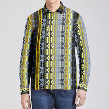 Load image into Gallery viewer, Inside the Deer Clan Lodge Men&#39;s Long Sleeve Dress Shirt
