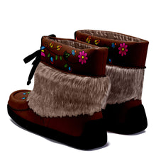 Load image into Gallery viewer, Harvest Bloom Leather MocLux Short Style with Fur
