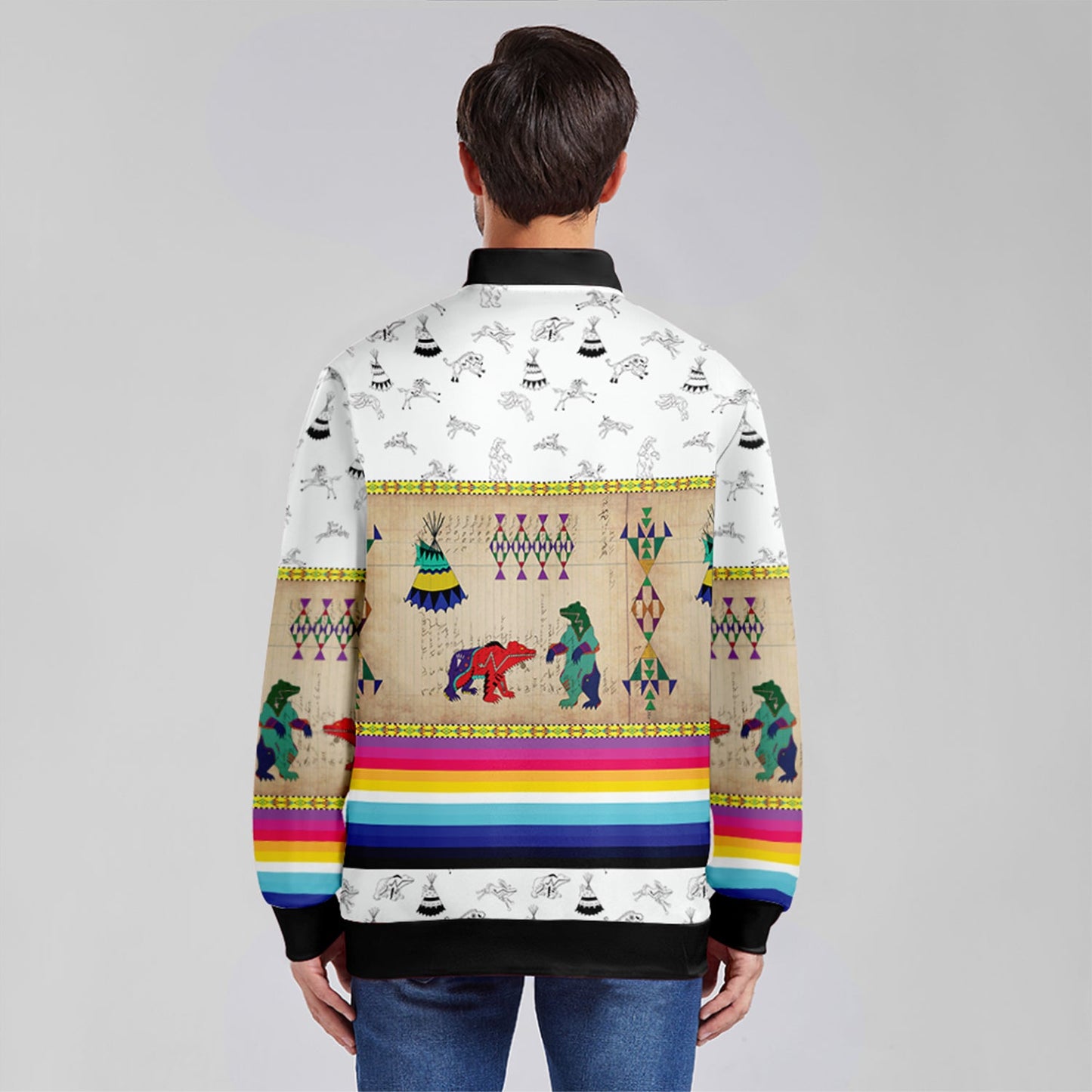 Bear Ledger White Clay Lightweight Jacket