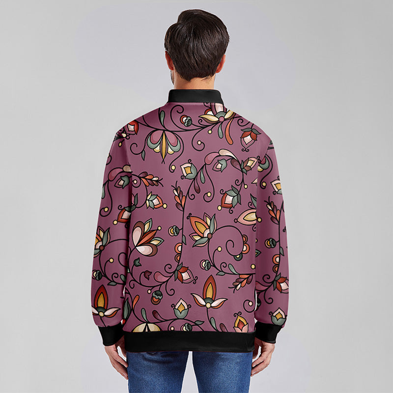 Burnt Sky Petals Magenta Lightweight Jacket