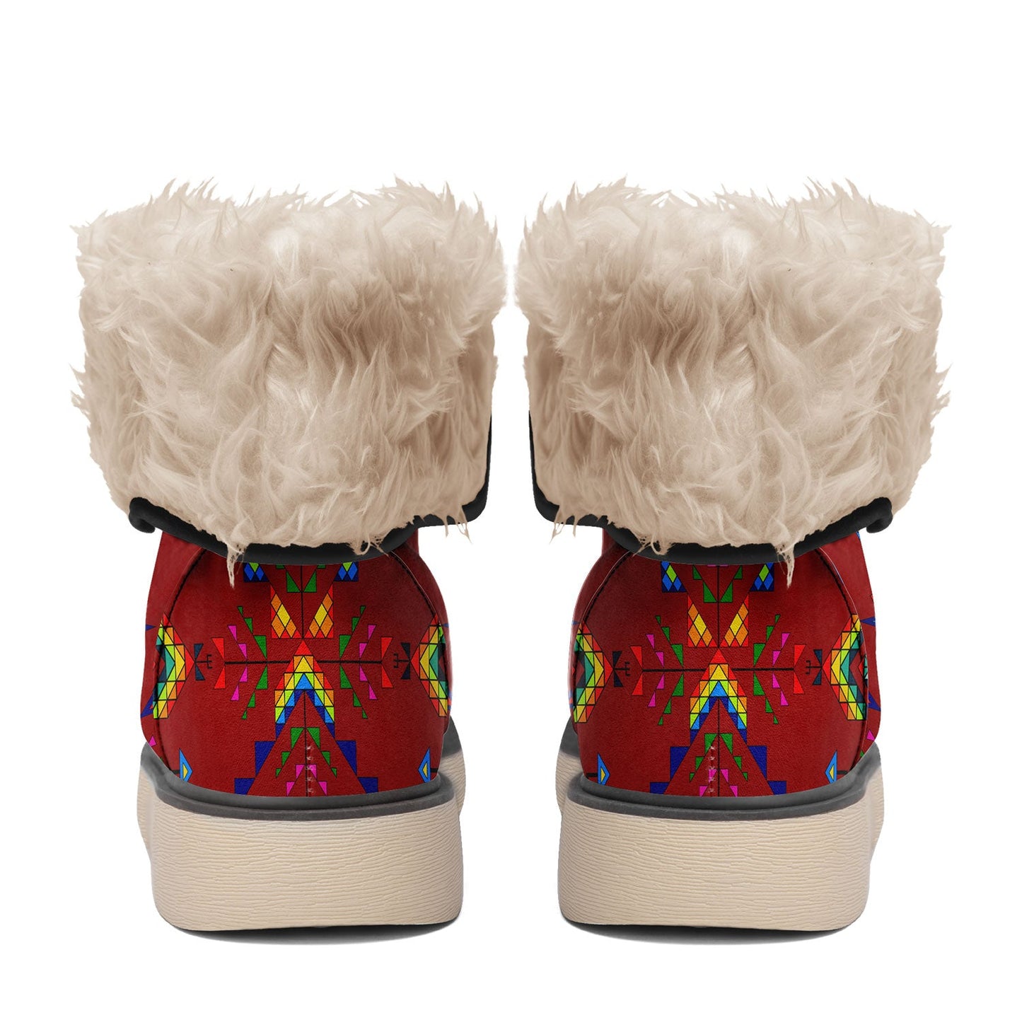 Buffalo Jump Red Polar Winter Boots